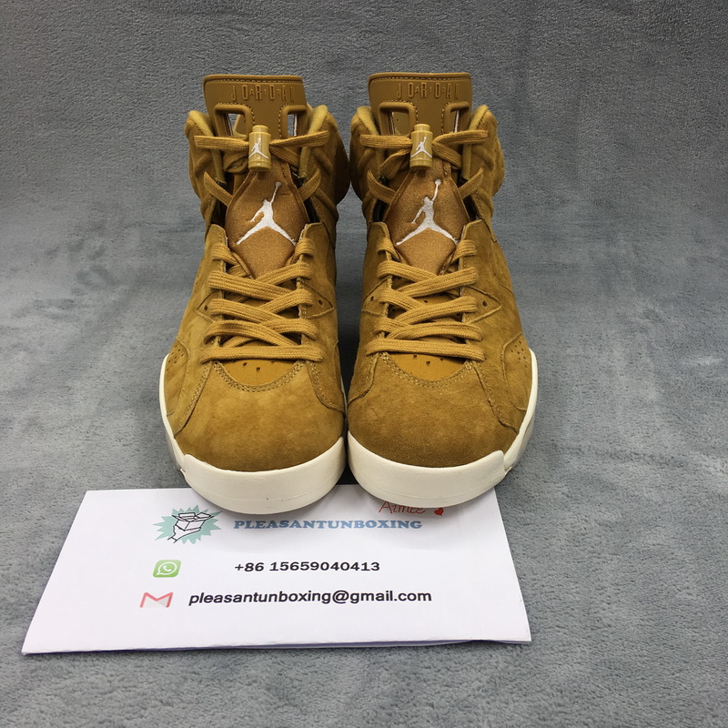 Authentic Air Jordan 6 “Golden Harvest”